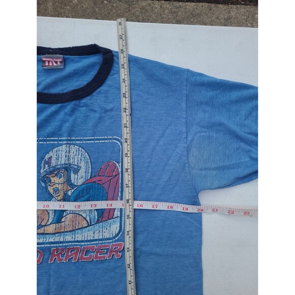 Vintage Speed Racer Ringer t-shirt TNT Anime Ringer - Picture 5 of 6